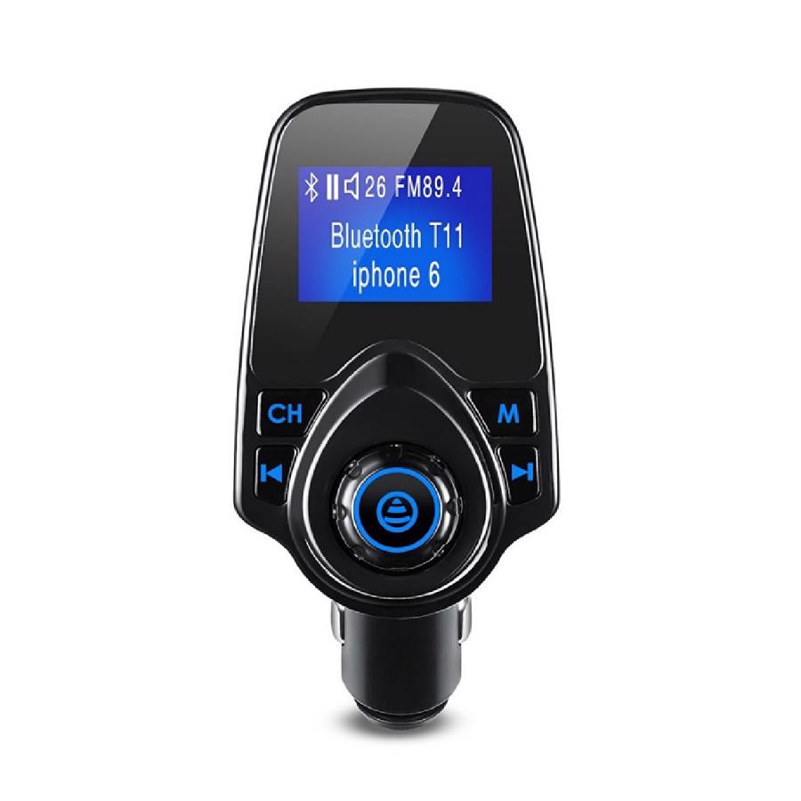 Håndfri Bluetooth FM Transmittter / Oplader til Bil